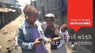 Stand with Fearless women  Violence against women and girls  ActionAid UK