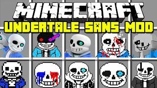 Minecraft UNDERTALE MOD  SANS GOT A BRAND NEW LOOK Minecraft