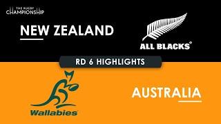 HIGHLIGHTS  NEW ZEALAND v AUSTRALIA  The Rugby Championship 2024