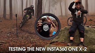 MTB mit der neuen insta360 ONE X2 Test  Review