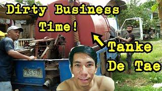 How To Empty Your Septic Tank The Easiest Way. Declogging Toilet Bowl Fast and Easy. Pasintabi po.