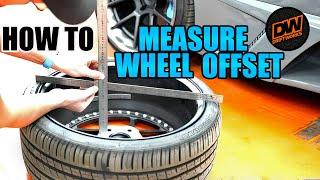 How to measure your Wheel Offset  ET accurately