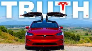 BRUTALLY Honest Review - Still Worth It?  Tesla Model X 2024