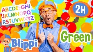 Blippi’s Colorful Play Day  Blippi  Educational Kids Videos  Moonbug Kids