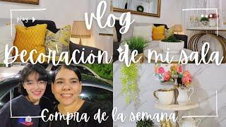 DECORE MI SALA PARA VERANO  HACEMOS LA COMPRA DE LA SEMANA VLOGS