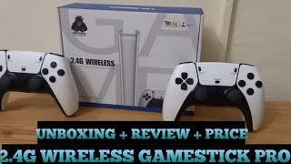 WORLD CHEAPEST GAMING CONSOLE IN PAKISTAN  2.4G WIRELESS GAMESTICK CONTROLLER UNBOXING AND REVIEW