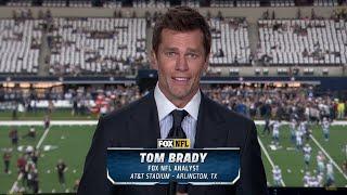 Tom Brady previews Saints-Cowboys and plays trivia with Rob Gronkowski  FOX NFL Sunday