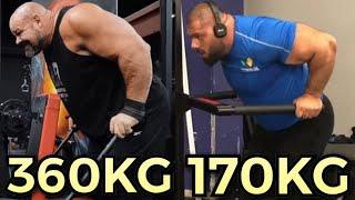 BRIAN SHAW VS LEVAN SAGINASHVILI  TRICEP COMPARISON