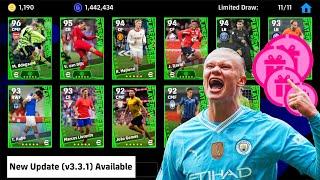 NEW FEATURED v3.3.1 PLAYER REWARD X4  PACK OPENING EFOOTBALL 2024 MOBILE