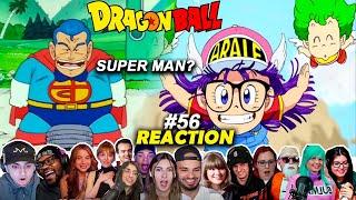 SUPERMAN IN DRAGON BALL? ARALES TOWN REACTION MASHUP Dragon Ball Episode 56 ドラゴンボー