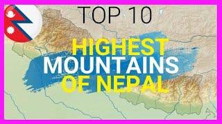 Highest mountains of Nepal    by nepal official 