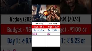 Vedaa vs Khel Khel Mein  Day 1 Collection Hit or Flop  #shorts #johnabraham #vedaa #akshaykumar