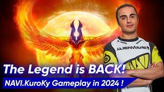  NAVI KUROKY is BACK in 2024 PHOENIX  Dota 2 Pro Gameplay