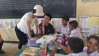 ජපන් ජාතිකයන් නැරඹීමට පැමිණි ලංකාවේ පාසල  The school in Sri Lanka where the Japanese came to visit