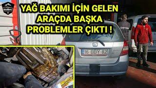 HONDA JAZZ 1.4 BENZİN MOTOR YAĞ  HAVA FİLTRESİ  YAĞ FİLTRESİ NASIL DEĞİŞTİRİLİR En Basit Anlatım