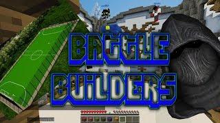 Футбольное поле и Капюшон в minecraft. Battle Builders.