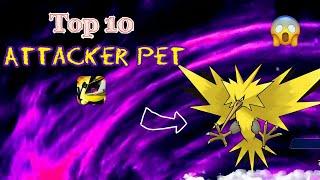 Top 10 Best Attack Type Pokemon  Idle Monster Go  Not Flash Pets #idlemonstergo #slg