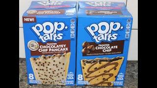 Pop Tarts Frosted Chocolatey Chip Pancake & Frosted Chocolate Chip Comparison & Review