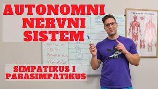 AUTONOMNI NERVNI SISTEM  SIMPATIKUS I PARASIMPATIKUS