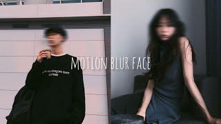 How to edit aesthetic motion blur face  Picsart Tutorial