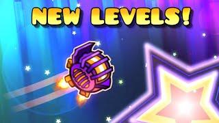 Trying the NEW Geometry Dash SPINOFF LEVELS