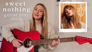 Taylor Swift Sweet Nothing Guitar Play Along EASY CHORDS - Midnights  Nena Shelby