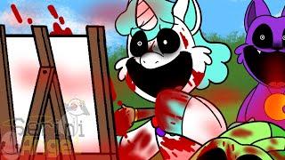 Craftycorn Use Her Friends Blood For Painting ? - Smiling Critters Cartoon   PPT Chapter 3