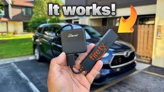 Ottocast TV Mate - Use Any TV Stick On Your Car with Factory CarPlay