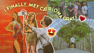 Meeting Catriona Gray at Madam Tussauds & Revisiting Cloud Forest  • Red Diaz