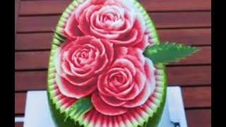 Watermelon Carving Art - Karpuz Oyma Sanatı