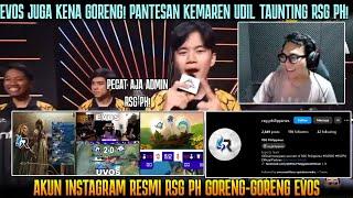 RSG PH SARKAS GORENG2 EVOS PANTESAN KEMAREN UDIL B*COTIN ADMIN RSG PH TERNYATA INI PENYEBABNYA