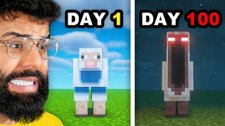 Surviving 100 Days of SCARY Minecraft