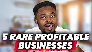 5 Rare Profitable Businesses To Start With 1 Million Naira - Business Ideas