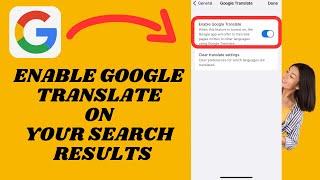 Enable Google Translate On iPhone  Turn on Google translator