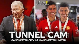 Tunnel Cam At Wembley As The Red Devils Become 13-Time FA Cup Winners   Tunnel Cam  EE