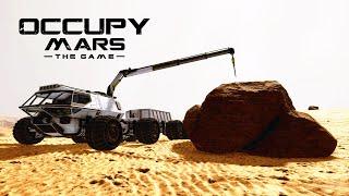 Der große Rover baut Steine ab 🪐Lets Play Occupy Mars #13 Deutsch