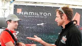 Hamilton Watch al WAC 2011 Nicolas Ivanoff e il blogger vincitore II