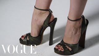 Wearing a 70s Platform Heel — From the Vogue Closet — Vogue