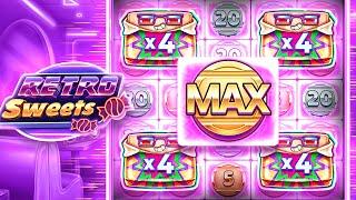I HIT A MAX WIN ON THE *NEW* RETRO SWEETS...