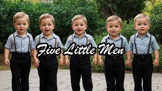 Five Little Baby Men - Fun Childrens Song with Lyrics