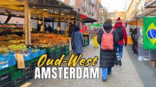  Amsterdam Life in Oud-West Neighbourhood  ft. De Hallen  & Saturday Market Ten Katemarkt