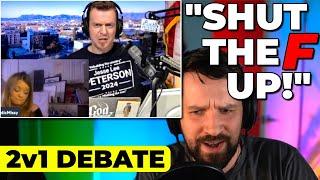 Civil Conservative Debate Blows Up Moderator Threatens To End Panel