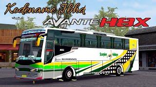 KODENAME JBHD TO AVANTE H8X‼️BUSSID V3.7.1 TERBARU