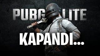 PUBG LITE KAPANDI. - SON VİDEO -