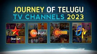 Journey Of Telugu TV Channels in 2023  Star maa  Zee Telugu  Gemini TV  Etv  @ttu 