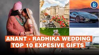 10 Most Expensive Gifts Received by Radhika and Anant Ambani in their wedding  #viralvideos #yt