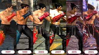 Evolution of Jin Kazama in Tekken Series 1997-2024  PS1-PS5