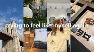 a week in my life living in NYC as a 24 yo working on herself