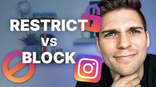 Restrict Vs Block on Instagram  What Does It Mean? 2022