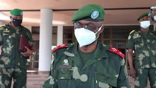 DRC Armed Forces Chief of General Staff visits Rwanda  Kigali 10 November 2021